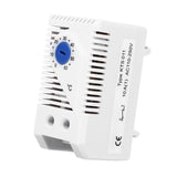 1Pc 0-60℃ Adjustable Electric Mechanical Thermostat Temperature Controller Switch (Blue Button) In Australia - Darrahopens