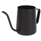 Black Stainless Steel Pour Coffee Drip Pot Kettle With Long Over Gooseneck Spout (350ml) In Australia - Darrahopens