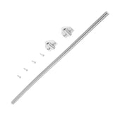 1Pc 40cm Long Door Loop With Triangle Ends For Exposed Mortise Mounting Protect Wire Cable