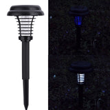 Solar Power Insect Trap Electronic Mosquito Bugs Killer LED Light Outdoor Garden Lawn Lamp
