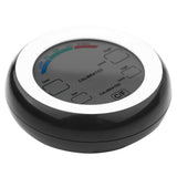 1Pc Creative Digital LCD Temperature Thermometer Hygrometer Electronic Humidity Meter (Black)