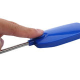 5V Flexible Gooseneck Mini USB 28 LED Portable Reading Light Computer Lamp With Switch Blue