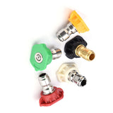 5pcs New Pressure Washer Spray Nozzles Tip Set Variety Degrees For Quick Connect Hot In Australia - Darrahopens