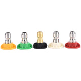 5pcs New Pressure Washer Spray Nozzles Tip Set Variety Degrees For Quick Connect Hot In Australia - Darrahopens