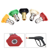 5pcs New Pressure Washer Spray Nozzles Tip Set Variety Degrees For Quick Connect Hot In Australia - Darrahopens