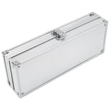 1Pc 6 Grid Slots Aluminum Rectangle Watch Jewellery Display Storage Organizer Box (6 Slots)