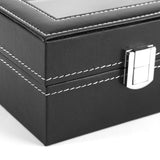 1Pc High Grade 3 Slots PU Leather Box Case For Watch Jewellery Display Storage Organizer Hot