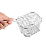 8Pcs Mini Stainless Steel Chips Deep Fry Baskets Food Presentation Strainer Potato Cooking Tool In Australia - Darrahopens