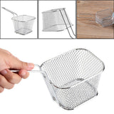 8Pcs Mini Stainless Steel Chips Deep Fry Baskets Food Presentation Strainer Potato Cooking Tool In Australia - Darrahopens