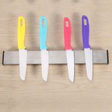 Multi Purpose Stainless Steel Magnetic Knives Rack Holder Home Kitchen Tool Organizer 31CM In Australia - Darrahopens