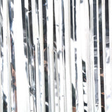 Birthday Wedding Party Reusable Fringe Curtain Doorway Room Hanging Decoration Silver 200cm In Australia - Darrahopens
