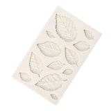 3D Silicone Leaves Fondant Cake Mold Creative Chocolate Sugarcraft Mould Decorating DIY Tool
