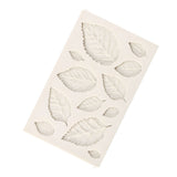 3D Silicone Leaves Fondant Cake Mold Creative Chocolate Sugarcraft Mould Decorating DIY Tool