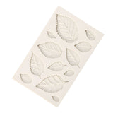 3D Silicone Leaves Fondant Cake Mold Creative Chocolate Sugarcraft Mould Decorating DIY Tool