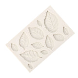 3D Silicone Leaves Fondant Cake Mold Creative Chocolate Sugarcraft Mould Decorating DIY Tool