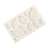 3D Silicone Leaves Fondant Cake Mold Creative Chocolate Sugarcraft Mould Decorating DIY Tool