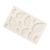 3D Silicone Leaves Fondant Cake Mold Creative Chocolate Sugarcraft Mould Decorating DIY Tool