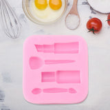 DIY 3D Silicone Fondant Cake Mold Creative Baking Chocolate Sugarcraft Mould Decorating Tool
