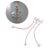 7Pcs Ceramic Holders Torch Wine Bottle Oil Candle Lamp Heat Resistant Kerosene Wick In Australia - Darrahopens