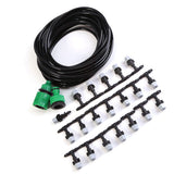 Water Misting Cooling System Hose Sprinkler Nozzle Garden Patio Micro Irrigation Set 10M In Australia - Darrahopens