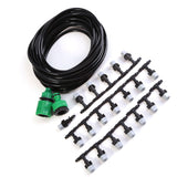 Water Misting Cooling System Hose Sprinkler Nozzle Garden Patio Micro Irrigation Set 10M