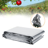 1Pc 210 x 120cm Silver Plant Reflective Film Garden Greenhouse Grow Light Accessories New