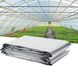 1Pc 210 x 120cm Silver Plant Reflective Film Garden Greenhouse Grow Light Accessories New