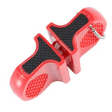Mini Multi function Portable Quick Knife Sharpeners Sharpening Stone Kitchen Accessories Red
