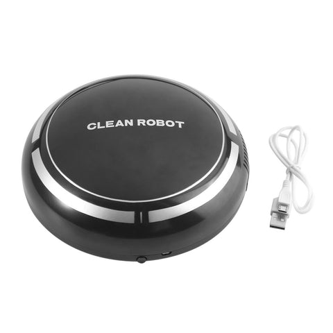 USB Rechargeable Smart Automatic Robotic Household Floor Cleaner Dust Sweeping Machine Black In Australia - Darrahopens
