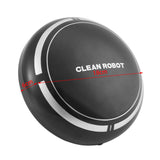 USB Rechargeable Smart Automatic Robotic Household Floor Cleaner Dust Sweeping Machine Black