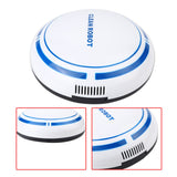 USB Rechargeable Smart Automatic Robotic Household Floor Cleaner Dust Sweeping Machine White