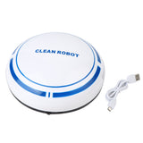USB Rechargeable Smart Automatic Robotic Household Floor Cleaner Dust Sweeping Machine White