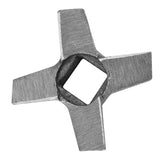 Cross shaped Professional Steel Kitchen Meat Grinder Blade Mincers Cutter Part #5