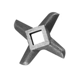 Cross shaped Professional Steel Kitchen Meat Grinder Blade Mincers Cutter Part #8