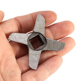 Cross shaped Professional Steel Kitchen Meat Grinder Blade Mincers Cutter Part #10 In Australia - Darrahopens