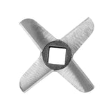 Cross shaped Professional Steel Kitchen Meat Grinder Blade Mincers Cutter Part #22