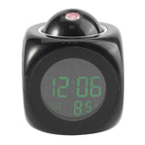 Multi Function Digital LCD Wall Projection Voice Talking Temperature Display LED Alarm Clock In Australia - Darrahopens