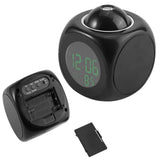 Multi Function Digital LCD Wall Projection Voice Talking Temperature Display LED Alarm Clock