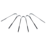5 x Ice Tongs Wedding Candy Buffet Bar Home Kitchen Stainless Steel Set New (5 x Ice Tongs)