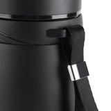 1Pc 900ml Stainless Steel Water Thermal Cup Tea Coffee Travel Drink Bottle (Black)