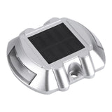 Casting Aluminum Solar Power Waterproof 6 LED Lamp Outdoor Road Driveway Pathway Light Red In Australia - Darrahopens