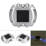 Casting Aluminum Solar Power Waterproof 6 LED Lamp Outdoor Road Driveway Pathway Light Blue In Australia - Darrahopens