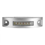 Casting Aluminum Solar Power 6 LED Waterproof Driveway Pathway Light Road Step Lamp Red In Australia - Darrahopens