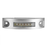 Casting Aluminum Solar Power 6 LED Waterproof Driveway Pathway Light Road Step Lamp White In Australia - Darrahopens
