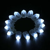 1 Set/50Pcs Waterproof LED Lights for Paper Lantern Ballon Wedding Party Decor White