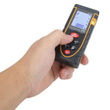 SNDWAY Handheld Digital Laser Distance Meter Self Calibration Length/Volume Measure Tool 40m