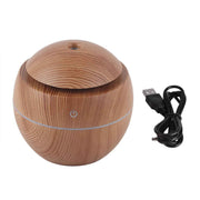 USB Essential LED Touch Aroma Ultrasonic Humidifier Oil Diffuser Air Purifier Yellow In Australia - Darrahopens