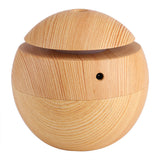 USB Essential LED Touch Aroma Ultrasonic Humidifier Oil Diffuser Air Purifier Yellow