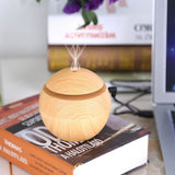 USB Essential LED Touch Aroma Ultrasonic Humidifier Oil Diffuser Air Purifier Yellow