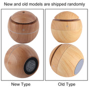 USB Essential LED Touch Aroma Ultrasonic Humidifier Oil Diffuser Air Purifier Yellow